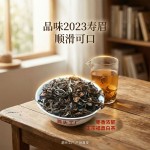 福鼎产地白茶 2023 寿眉日晒散茶高山老白茶一斤礼盒装口粮茶